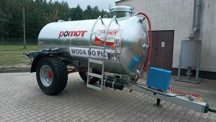 PGK Lubartów ma nową beczkę na wodę pitną. Posłuży w razie awarii