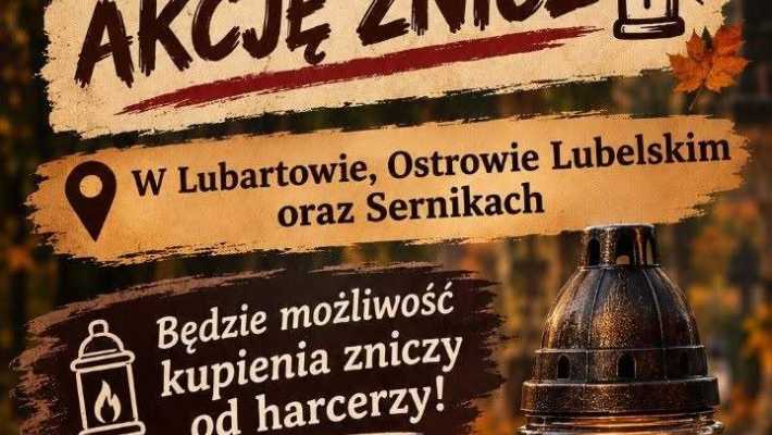 Kup znicz od harcerzy i wesprzyj drużynę. Akcja 