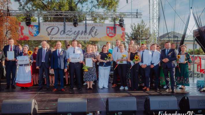 Michów i Serniki reprezentują powiat na dożynkach wojewódzkich