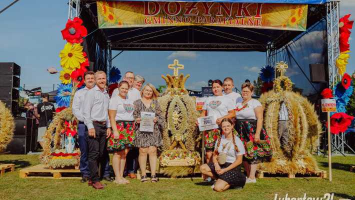 Najpiękniejszy wieniec w gminie Michów należy do KGW Katarzyn II