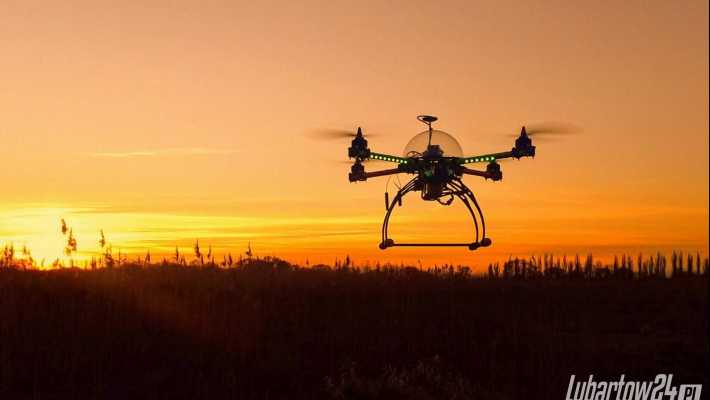 Wody Polskie informują o planowanych pomiarach z użyciem dronów