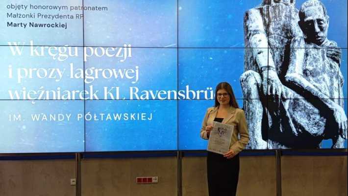 Liliana Szlachta z II LO w konkursie twórczości lagrowej