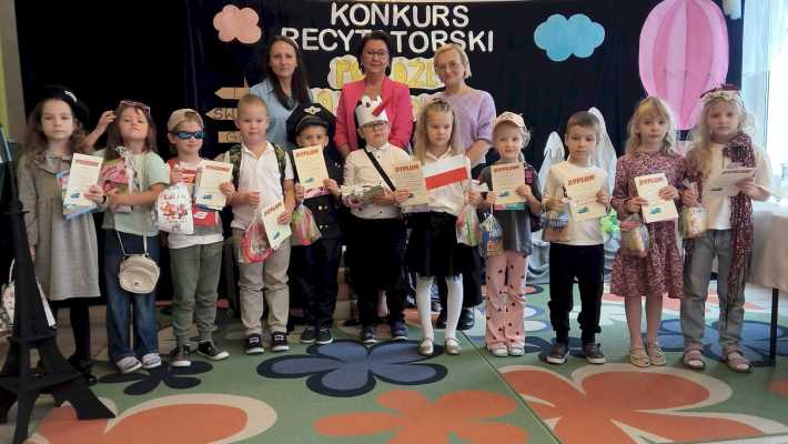 Konkurs recytatorski w Przedszkolu Miejskim Nr 1