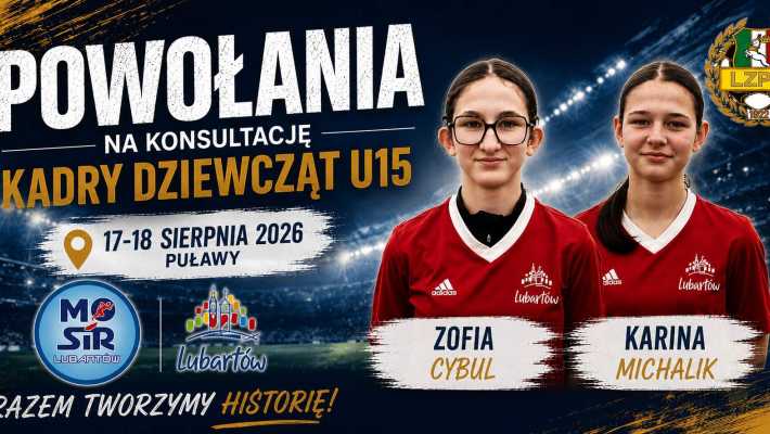 Dwie zawodniczki z AP MOSiR powołane na konsultację Kadry U15!