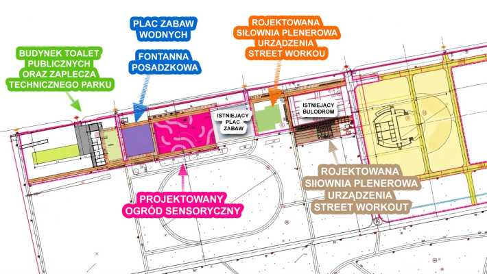 Tężnia solankowa, wodny plac zabaw i ogród sensoryczny. Park Miejski czeka kolejna metamorfoza