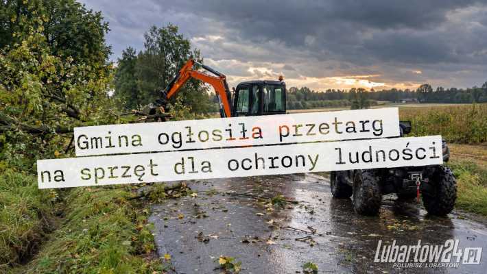 Quad z pługiem, mini koparka i radiotelefony jak u strażaków. Gmina ogłosiła przetarg na sprzęt dla ochrony ludności