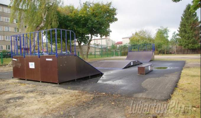 Pierwszy Skatepark w Lubartowie już stoi