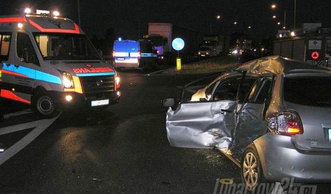 Wymusiła pierwszeństwo na obwodnicy