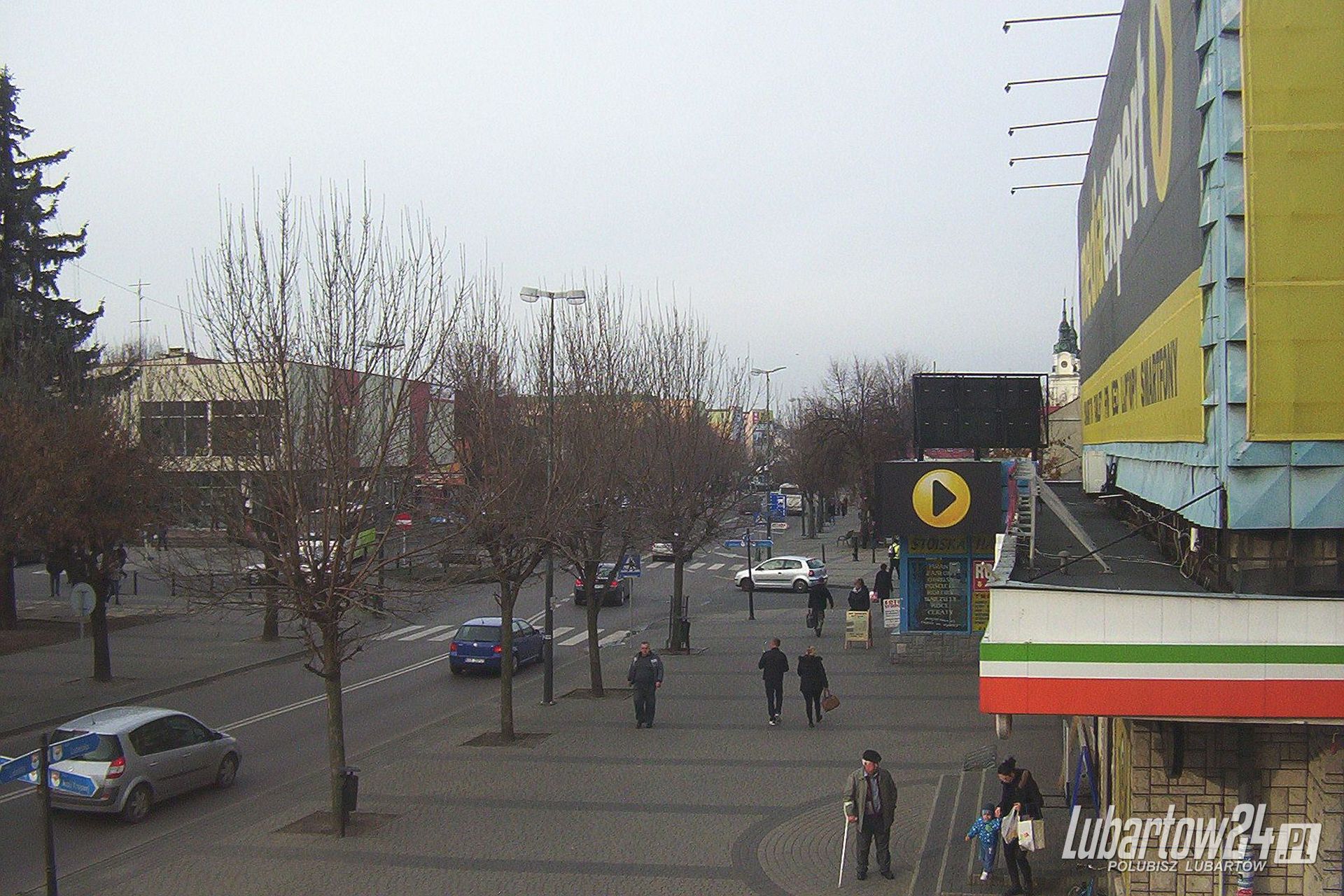 Późna jesień w centrum