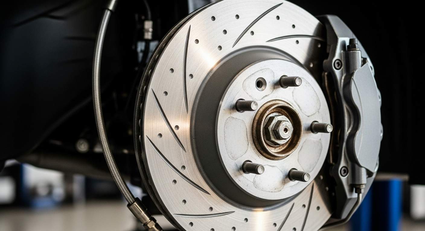 elementy układu hamulcowego