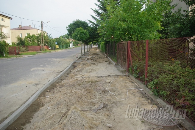 Nowy chodnik na ul. 1 Maja