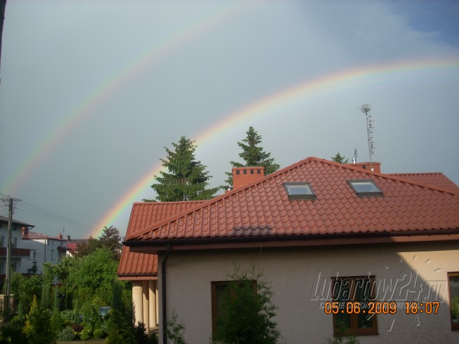 podwójna tęcza