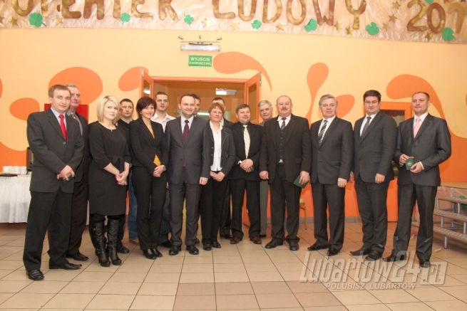Opłatek PSL w Lubartowie 2012