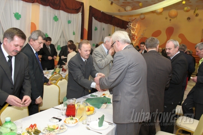 Opłatek PSL w Lubartowie 2012
