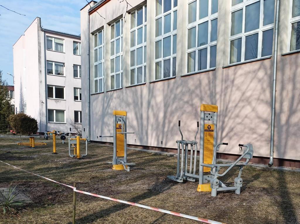 Siłownia pod chmurką dla mieszkańców DPS