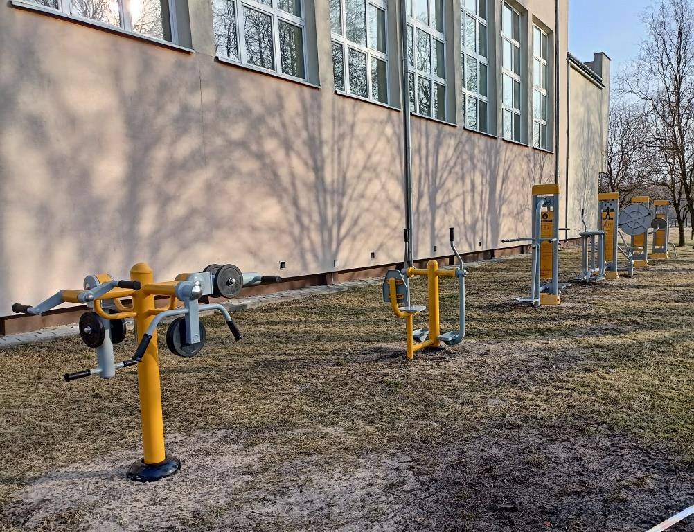 Siłownia pod chmurką dla mieszkańców DPS