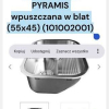 Pyramis zlew komora gospodarcza wpuszczana w blat