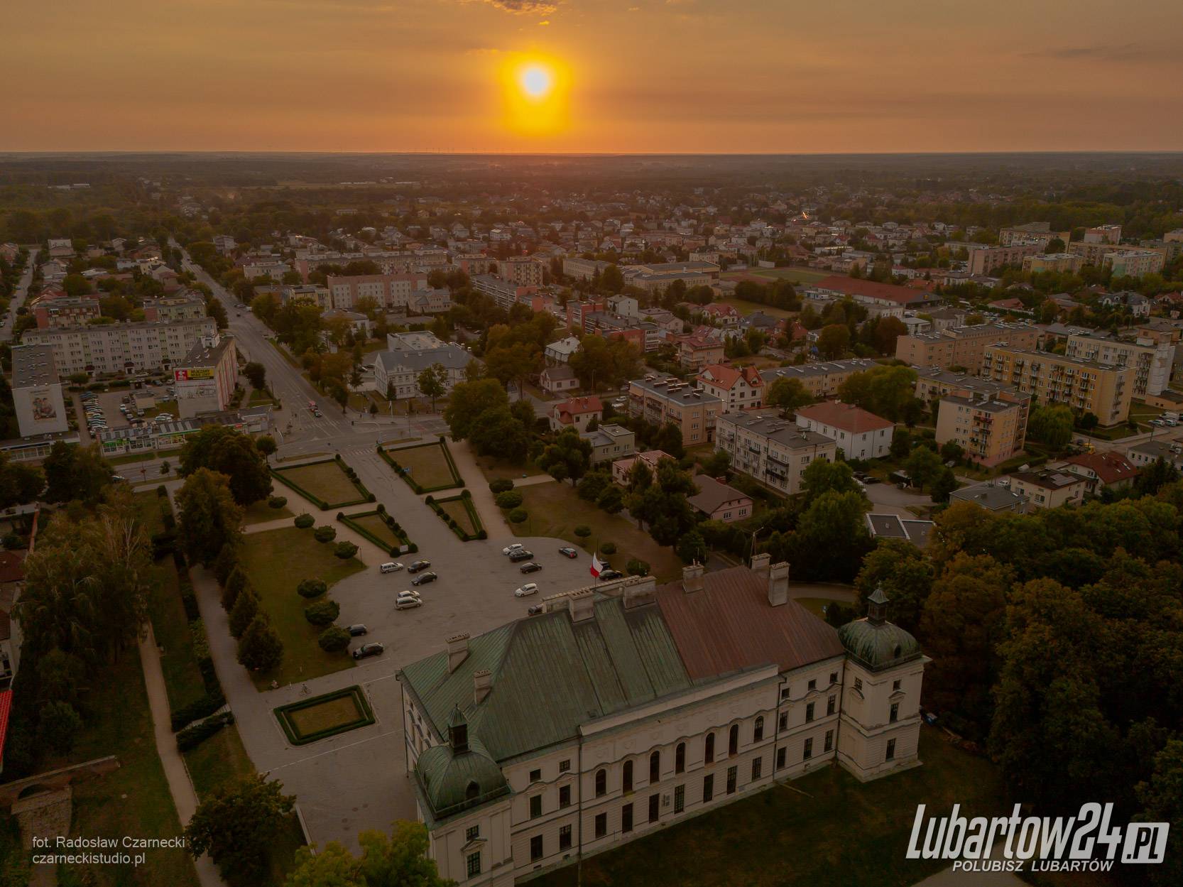 Lubartów - park i okolice