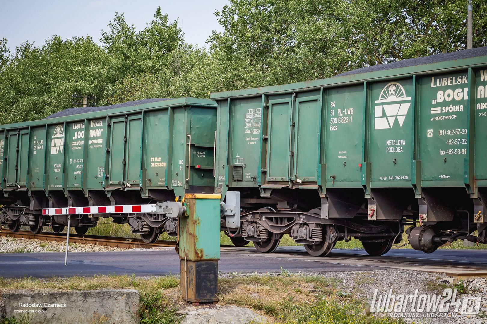 Rozerwany pociąg PKP Cargo