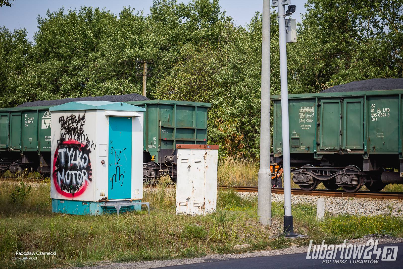 Rozerwany pociąg PKP Cargo