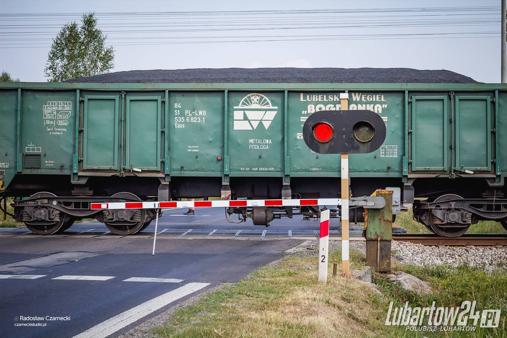 Rozerwany pociąg PKP Cargo