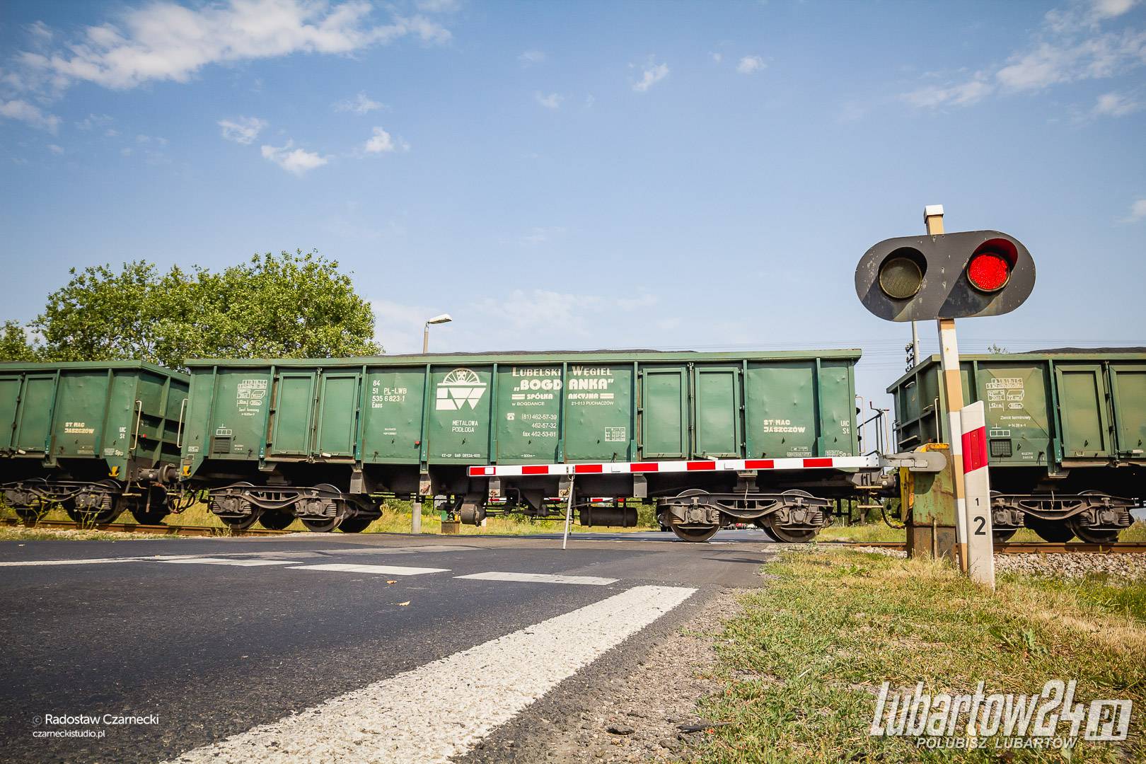 Rozerwany pociąg PKP Cargo