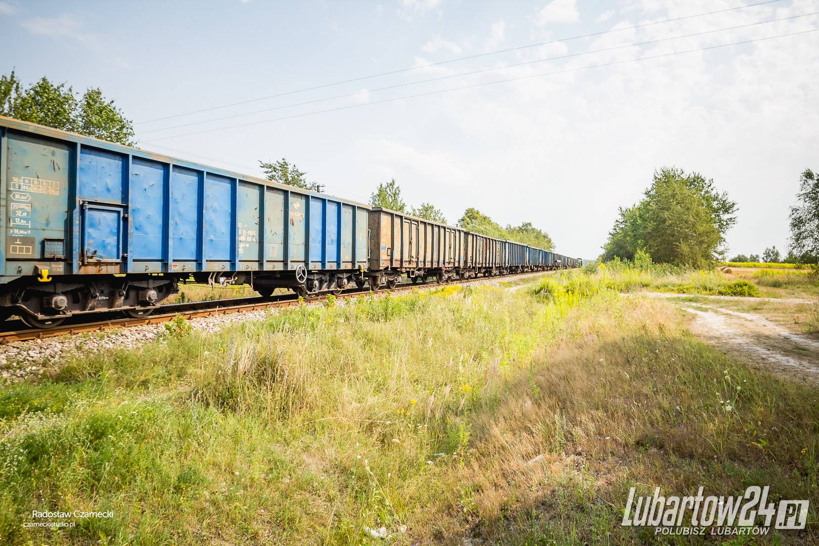 Rozerwany pociąg PKP Cargo