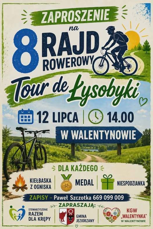 VIII Rajd Rowerowy „Tour de Łysobyki”