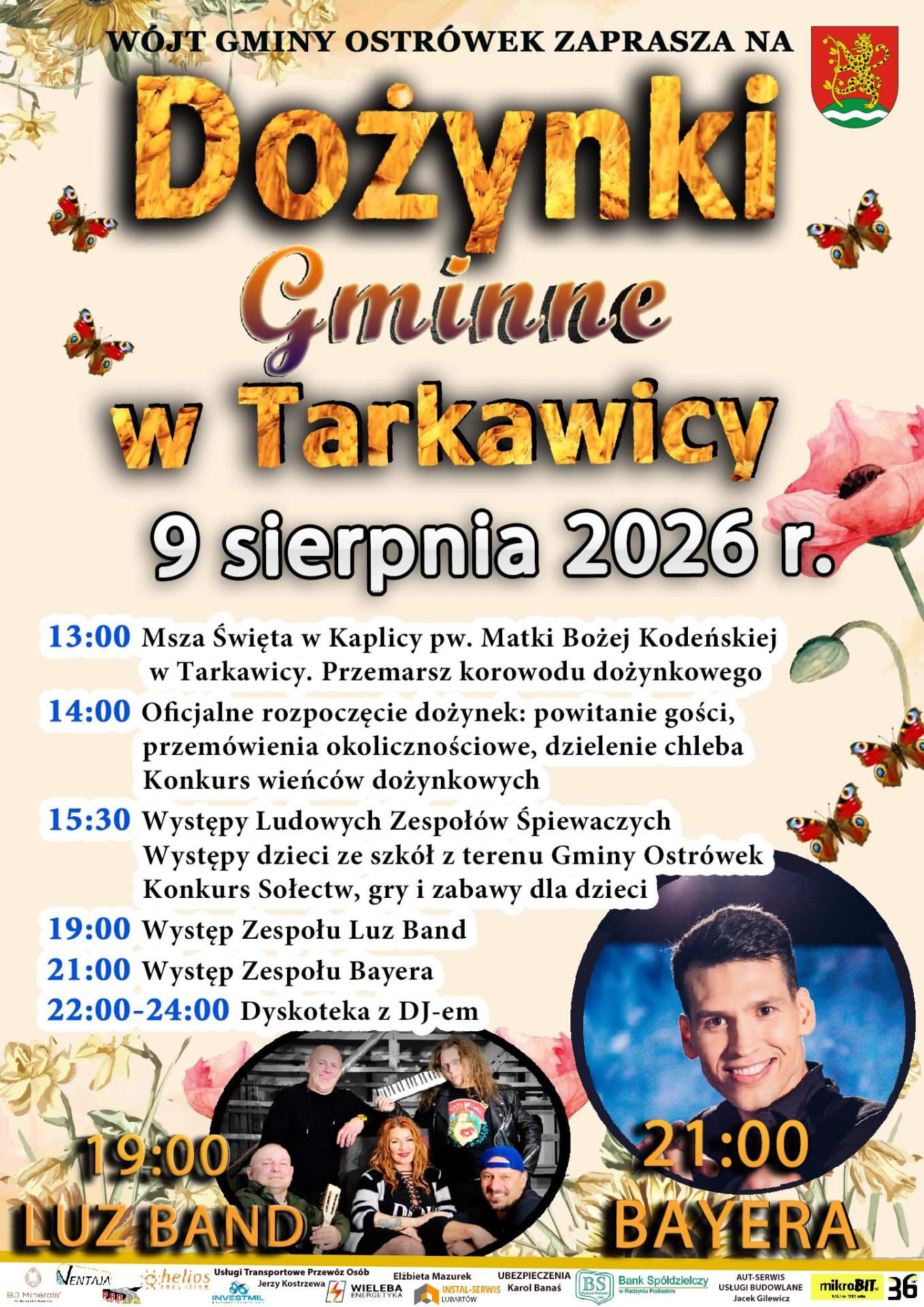 Dożynki Gminy Ostrówek 2026