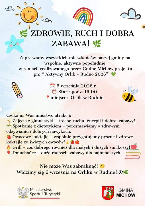 Zdrowie, ruch i dobra zabawa