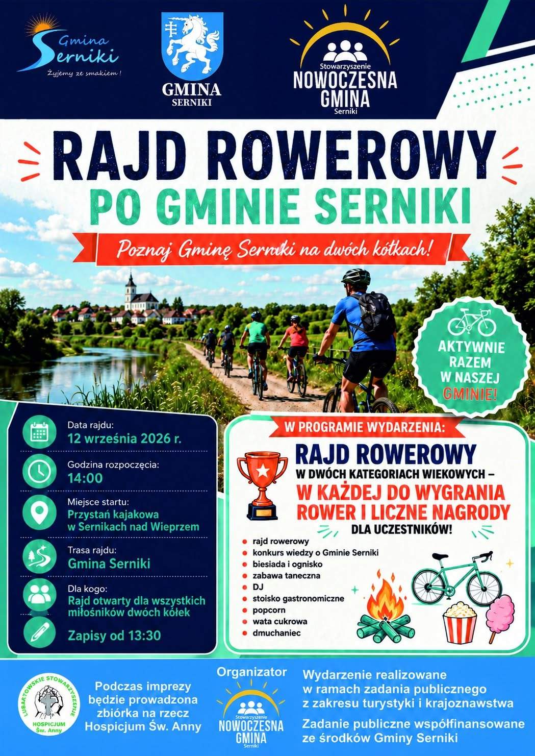 Rajd Rowerowy po Gminie Serniki