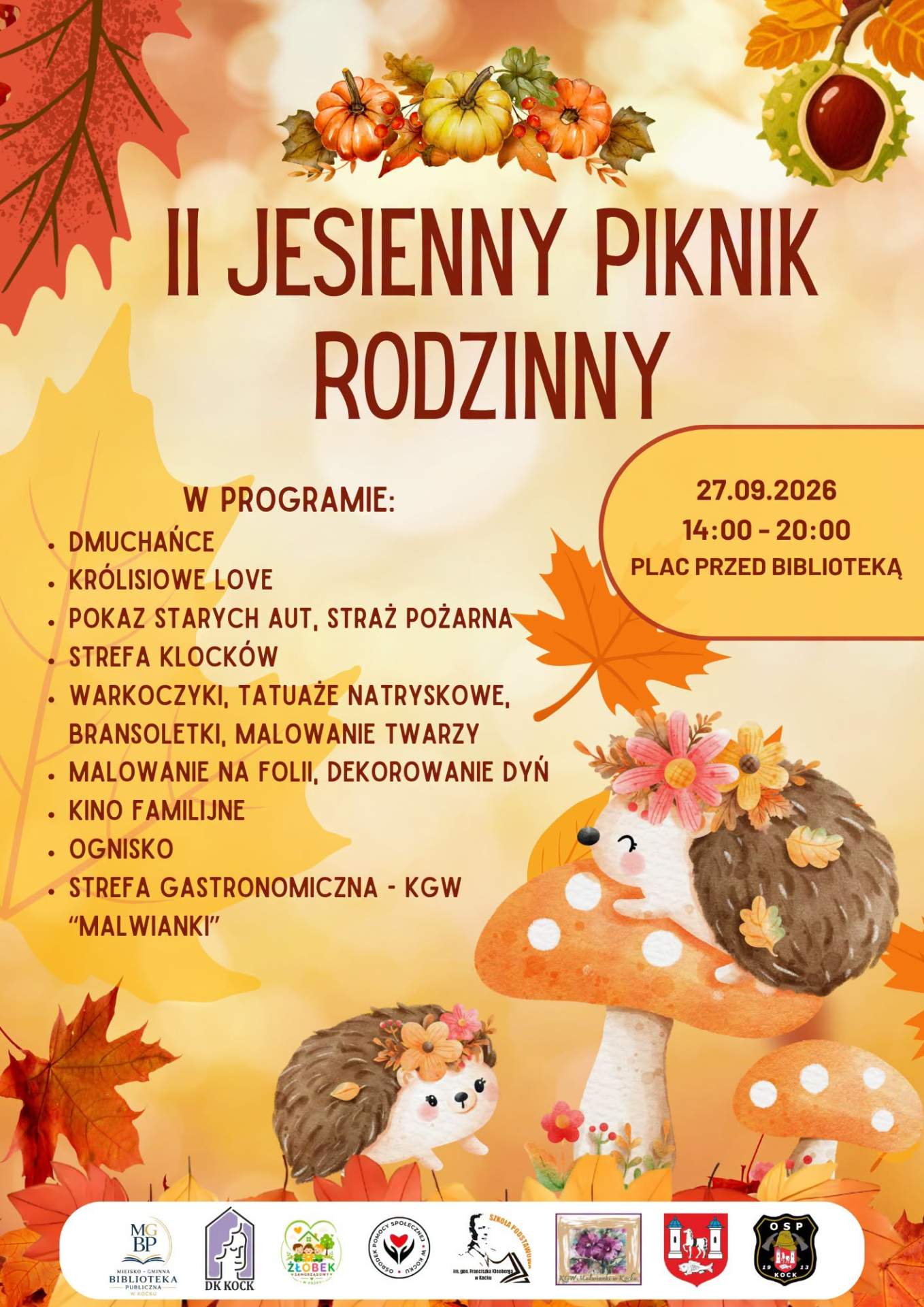 II Jesienny Piknik Rodzinny w Kocku