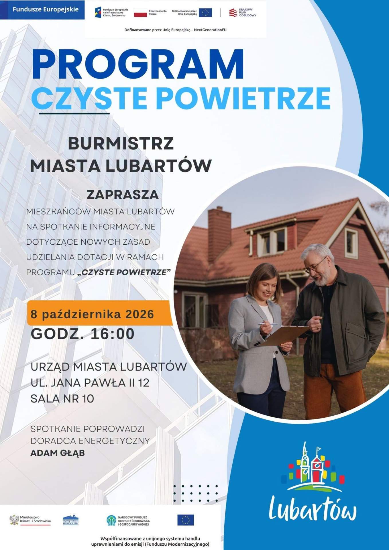 Czyste Powietrze - spotkanie informacyjne