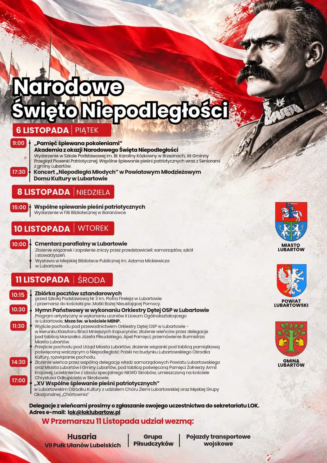 Święto Niepodległości: akademia w Brzezinach