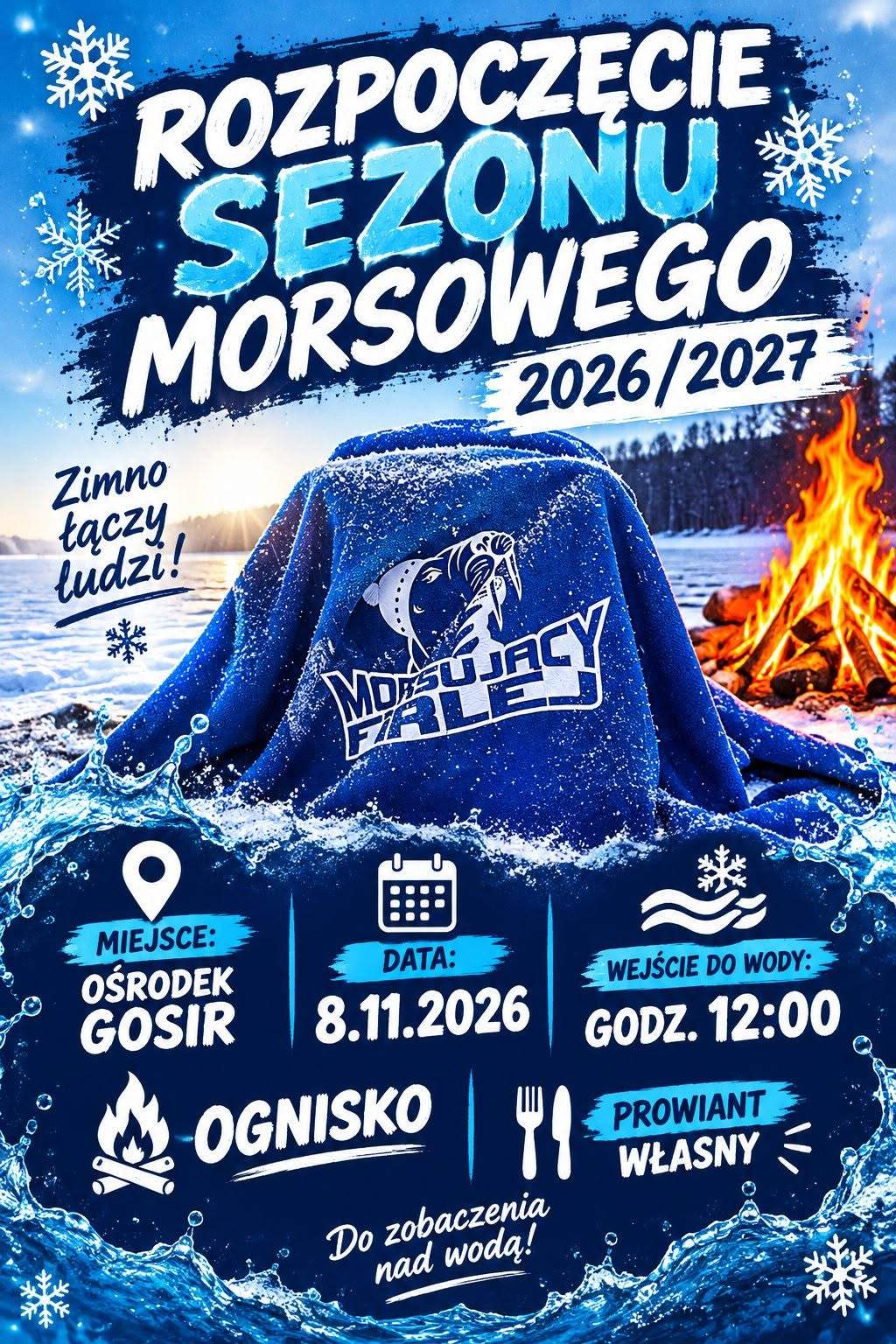 Rozpoczęcie sezonu morsowego 2026/2027 w Firleju