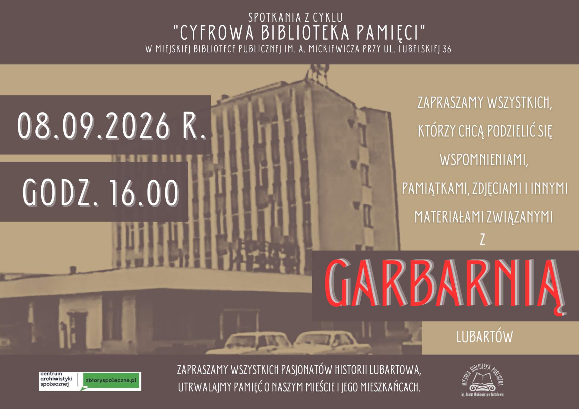 Cyfrowa Biblioteka Pamięci: Garbarnia Lubartów