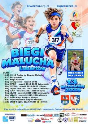 plakat BIEGI MALUCHA