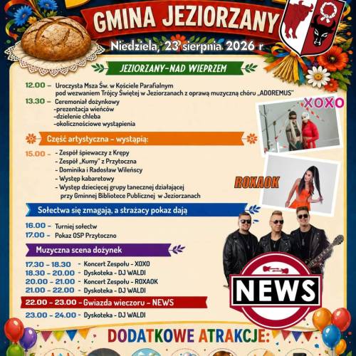 Dożynki gminy Jeziorzany