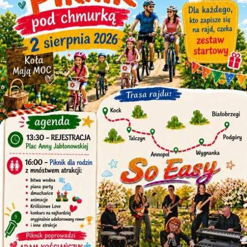 Rowerowy Piknik pod chmurką