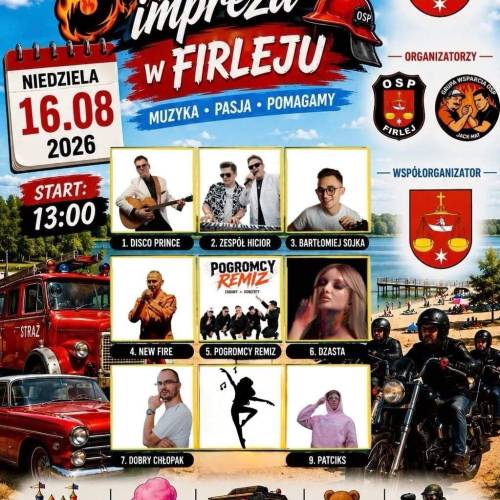 Strażacka impreza charytatywna w Firleju!