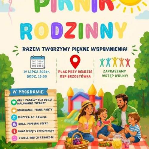 Piknik Rodzinny w Brzostówce
