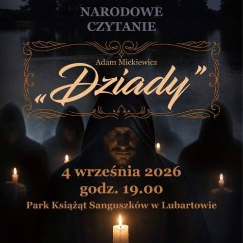Narodowe Czytanie „Dziadów” w Parku Sanguszków