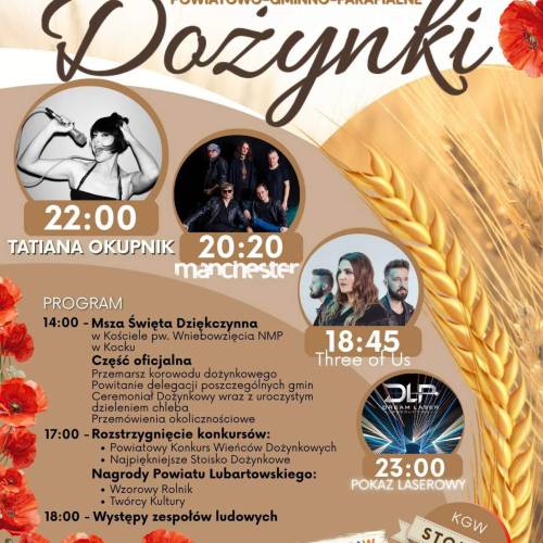 Dożynki Powiatowo-Gminno-Parafialne w Kocku