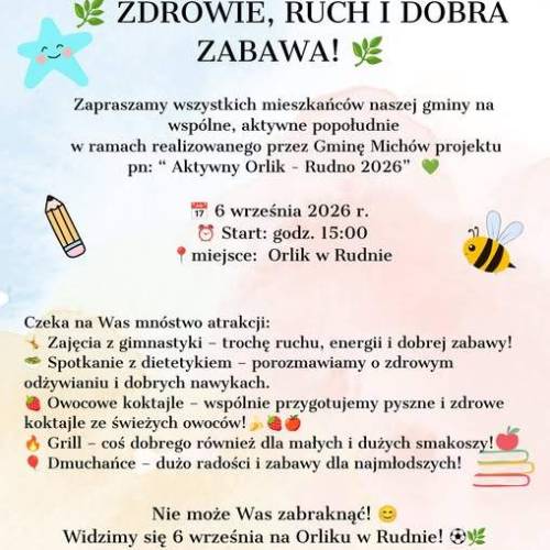 Zdrowie, ruch i dobra zabawa