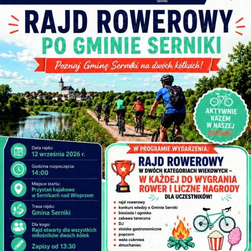 Rajd Rowerowy po Gminie Serniki