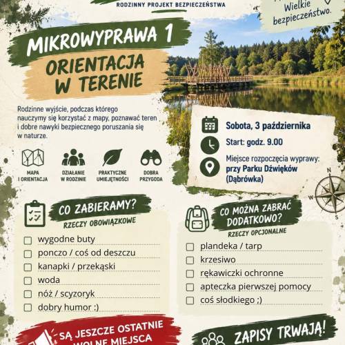 Kamionka w Gotowości: mikrowyprawa „Orientacja w terenie