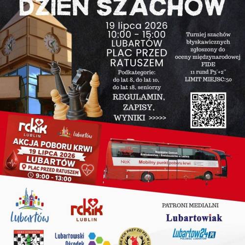 Międzynarodowy Dzień Szachów w Lubartowie
