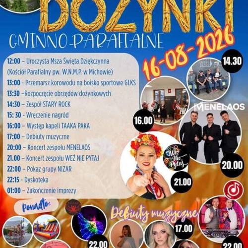 Dożynki Gminno-Parafialne w Michowie