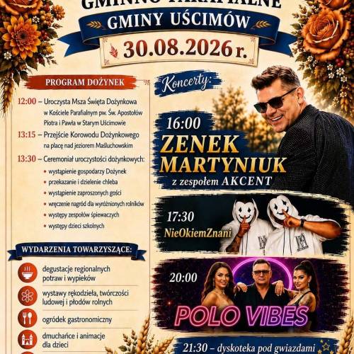 Dożynki Gminno-Parafialne w Uścimowie