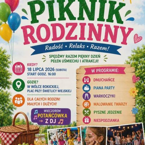 Piknik Rodzinny w Wólce Rokickiej